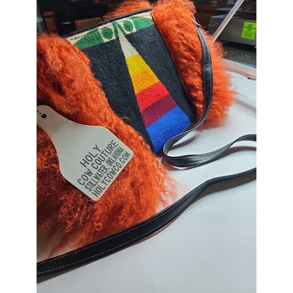 Holy Cow couture purse, Over The Body Handbag. One Of A Kind Look Wow! - Picture 1 of 16